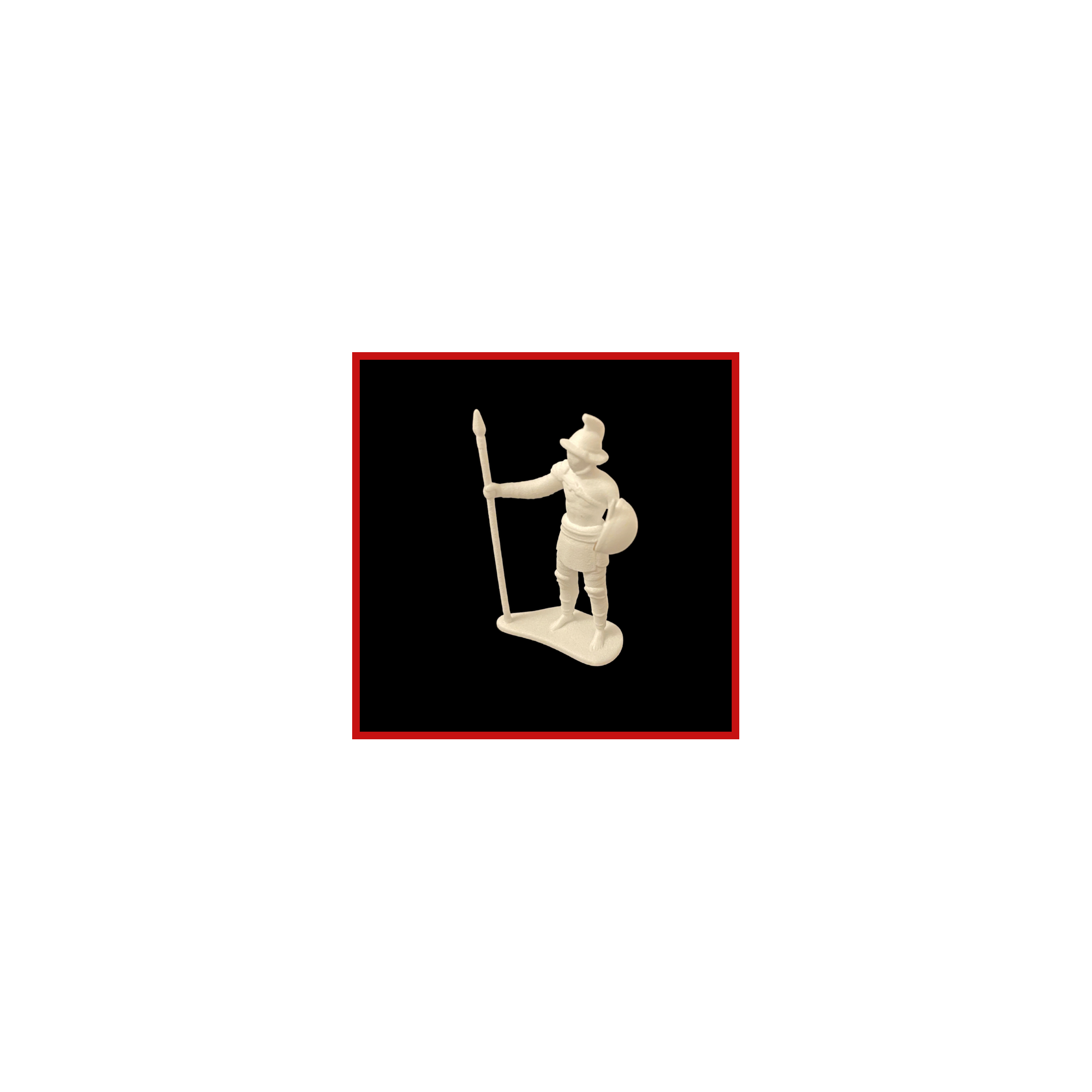figurines de gladiateurs à peindre
