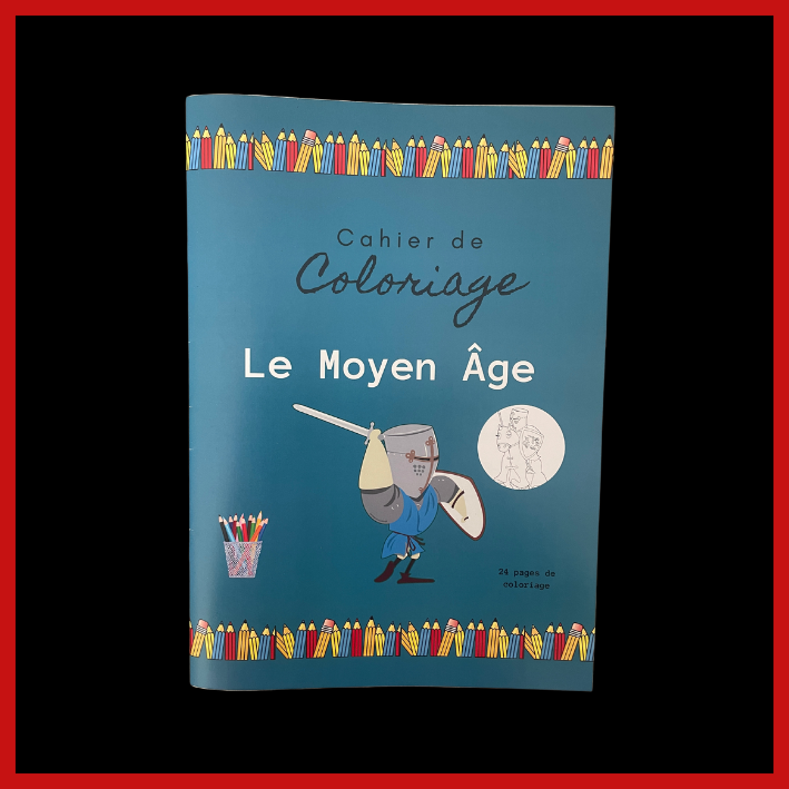 Cahier de coloriage Moyen Âge