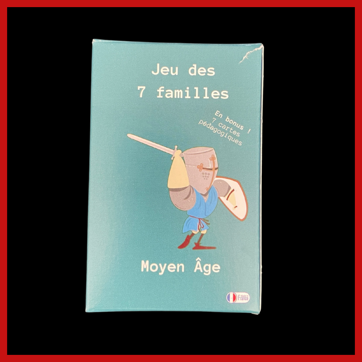 Jeu  7 familles Moyen Âge