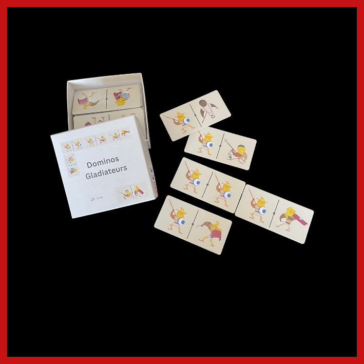 Dominos des petits gladiateurs